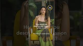33 seconds with Alia Bhatt #NatGeo33