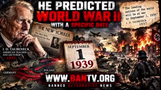 The Man Who Predicted World War II: How Did He Know War Would Begin by September 1, 1939
