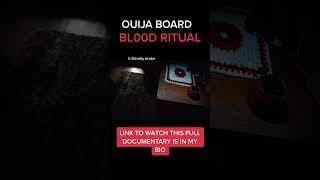 We tried a OUIJA board BLOOD ritual! #ghost #scary #horror #scarystories #horrorstories #horrorstory
